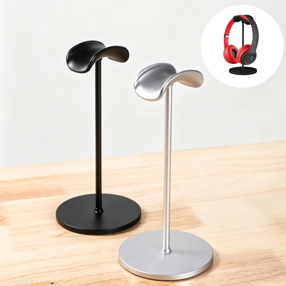 Headphone Stand Desk - Penyangga Headphone Meja Penyangga Headset Lengkung