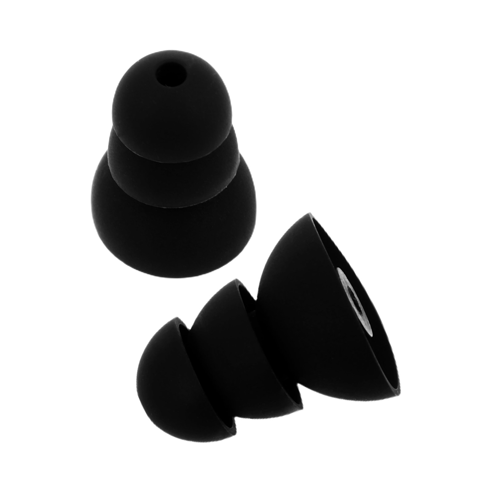 Silicone Ear Tip Replacement - 2 buah ujung pengganti earphone silikon