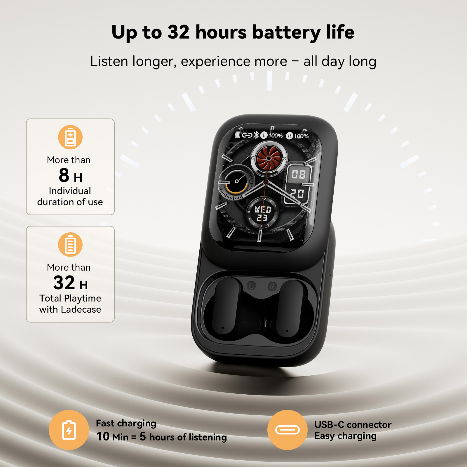 Wireless Earbuds Tws - ZNP N04 Earbud Nirkabel Bluetooth dengan