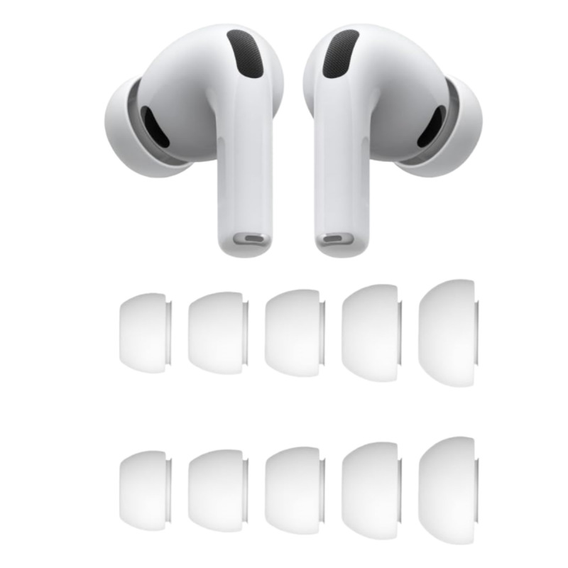 Silicone Ear Tip Replacement - Adaptor Pengganti Ujung Karet Silikon Ramah