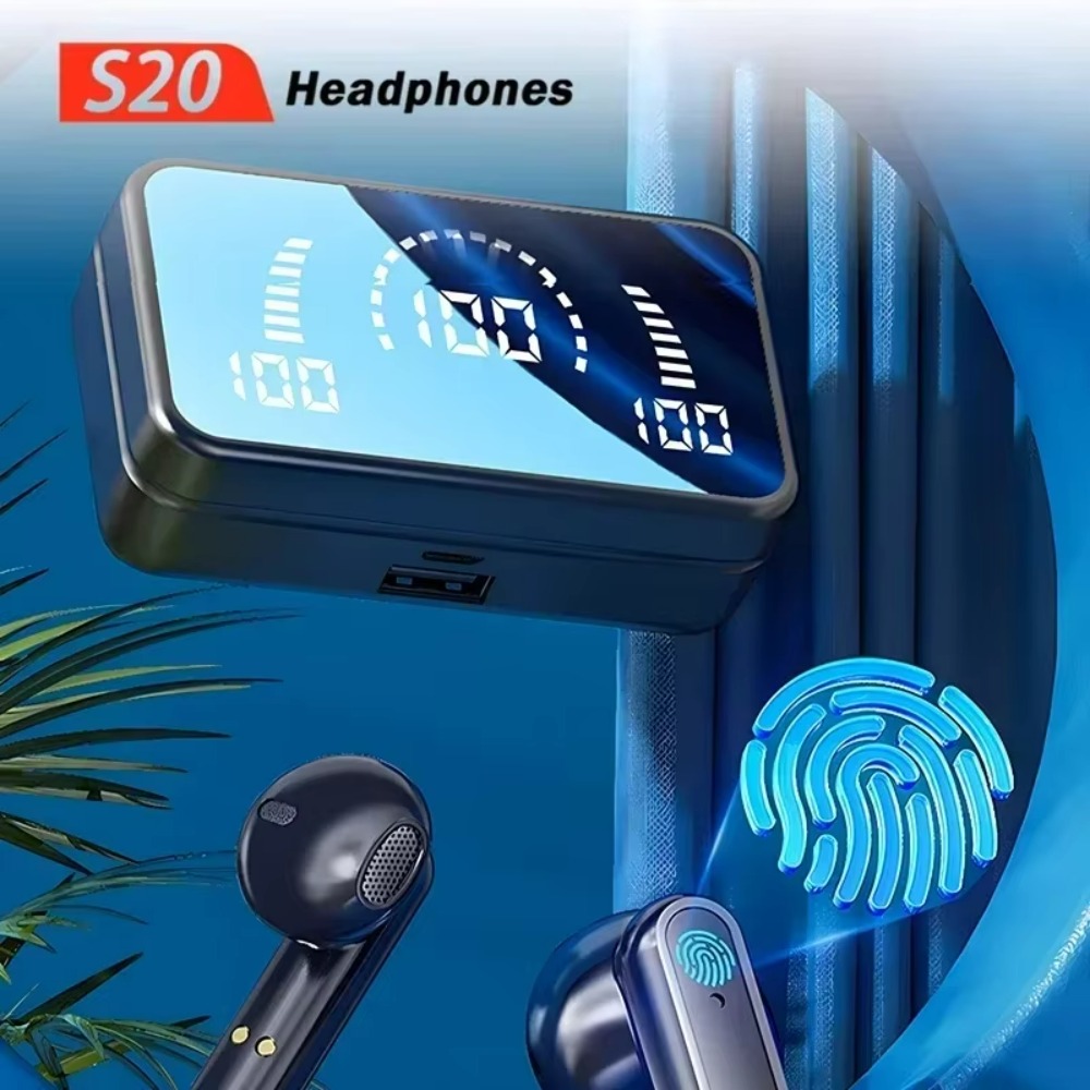 QCY TWS S20, Earphone Bluetoot - Wireless Earbuds Tws ulasan dan harga