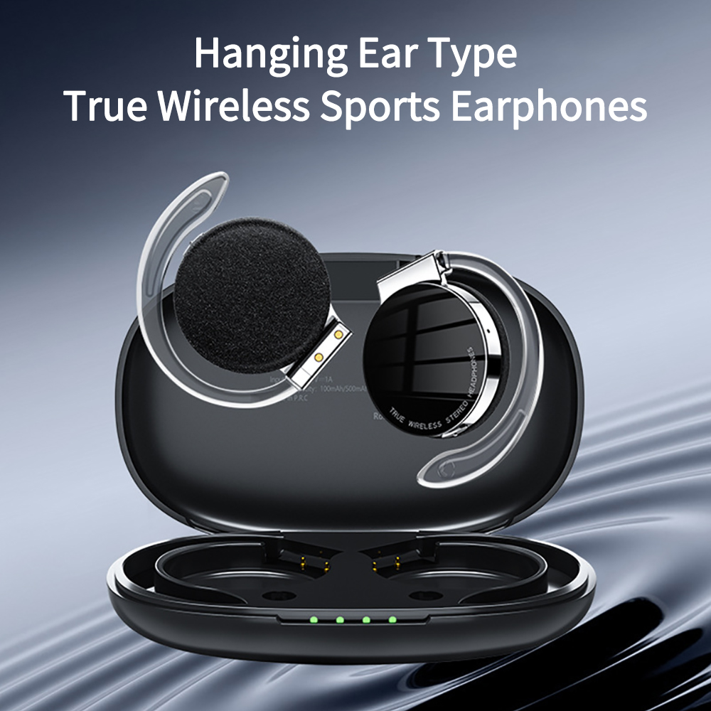 F2 TWS Earphone dengan Mikrofo - Sports Earphone Hook ulasan dan harga