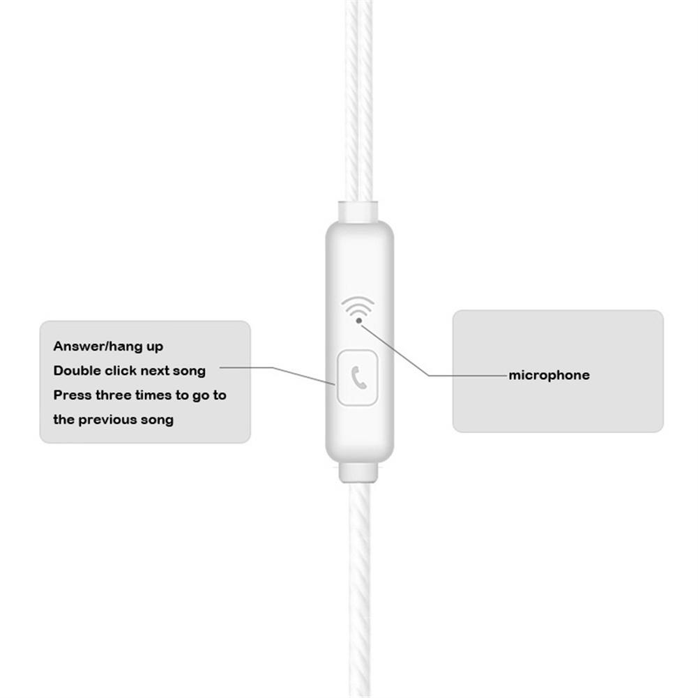 Headset Berkabel Universal den - Wired Earphone Mic ulasan dan harga