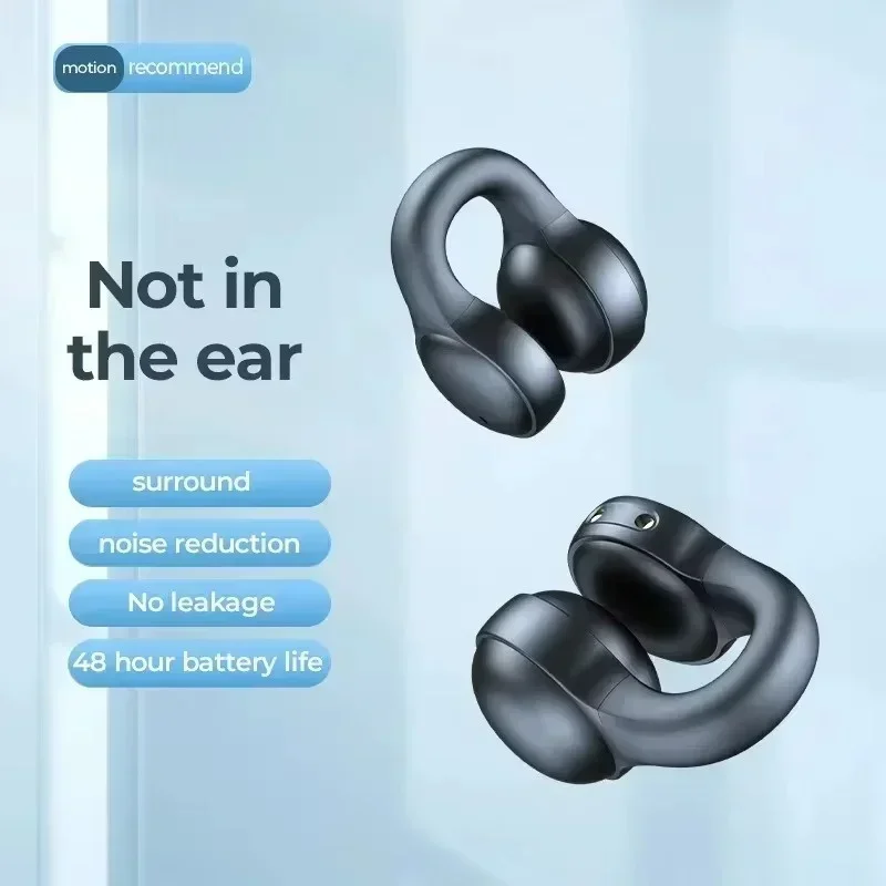 TWS Headphone Konduksi Tulang  - Sports Earphone Hook ulasan dan harga