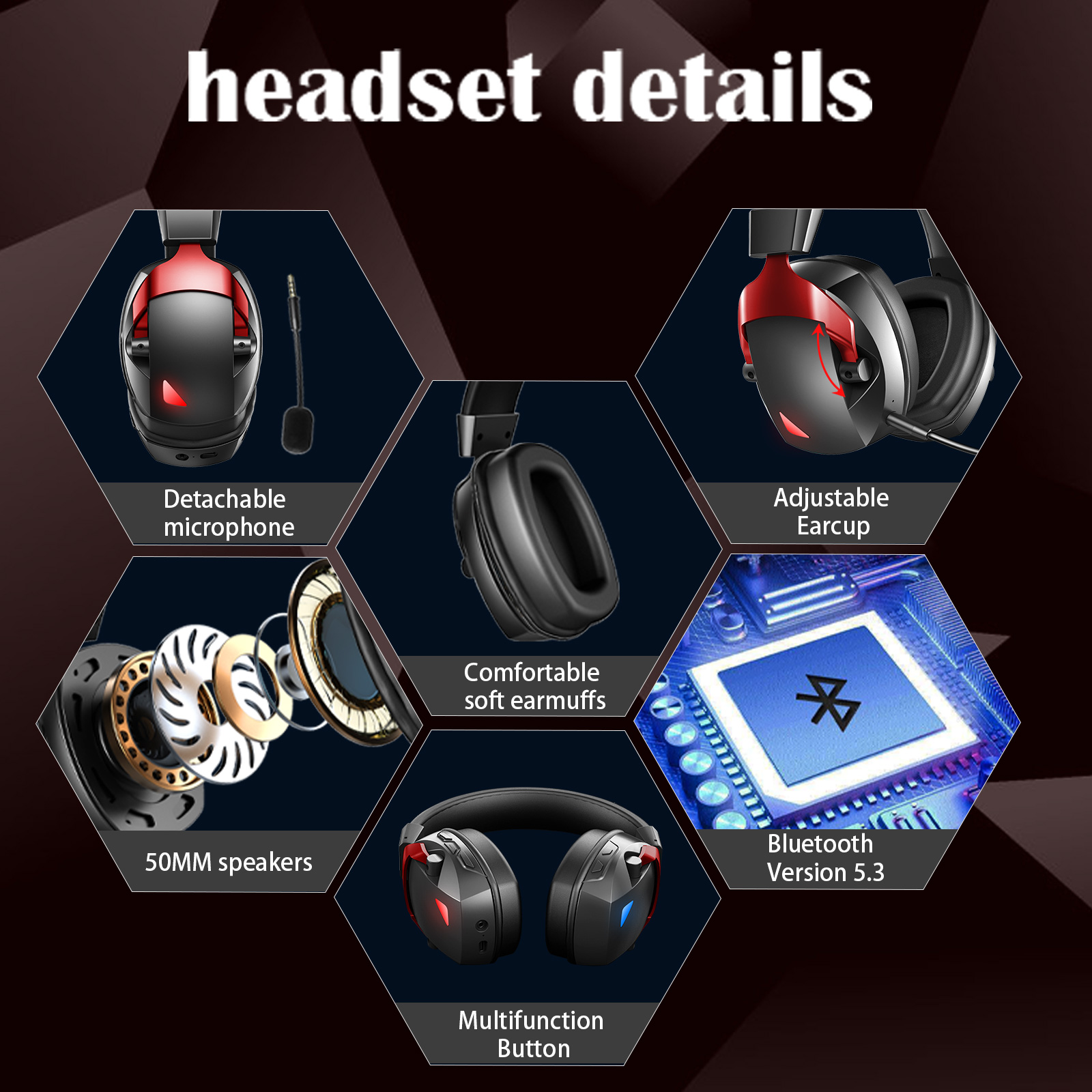 Headset Gaming nirkabel, denga - Gaming Headset Rgb ulasan dan harga