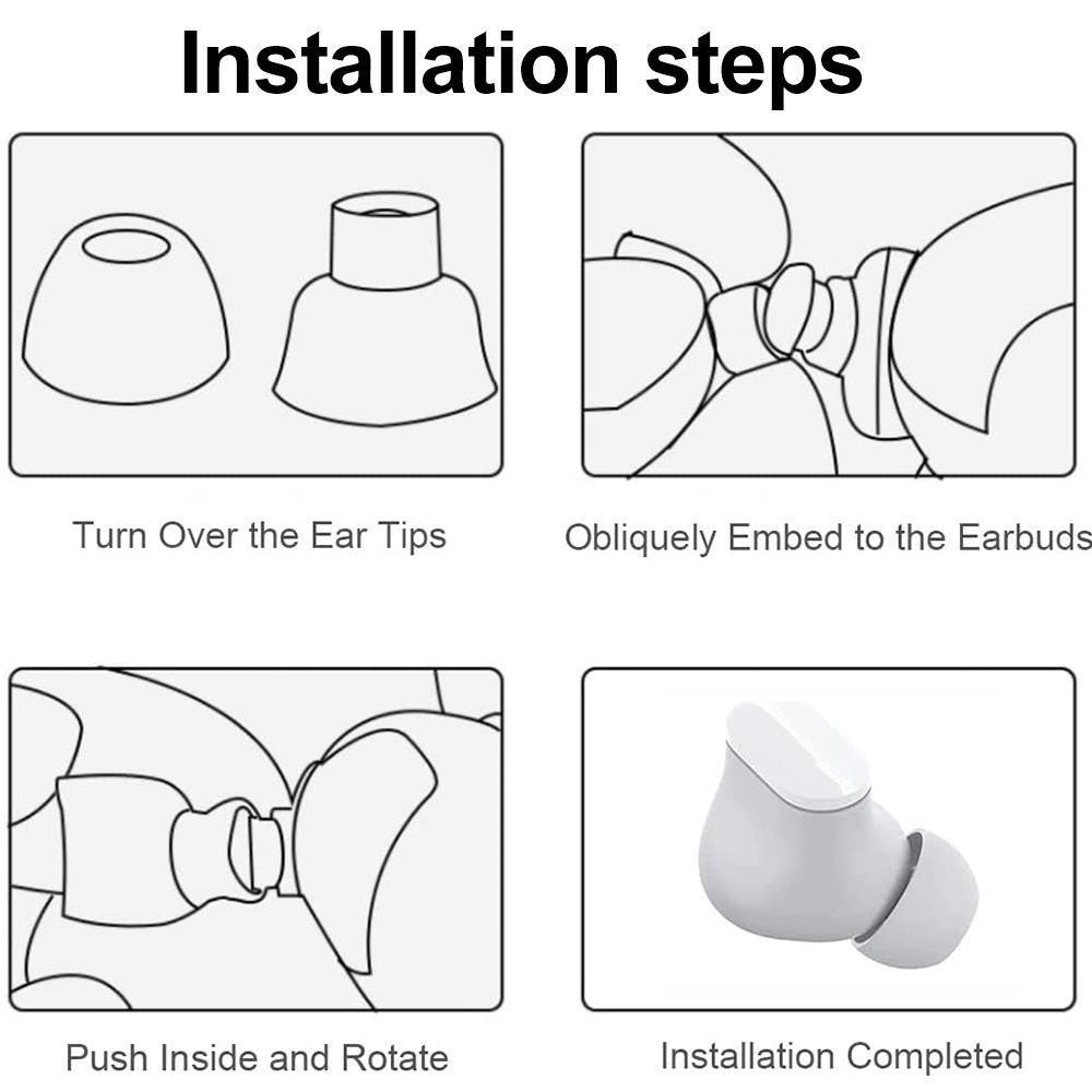 Untuk Beats Studio Buds XDcase - Silicone Ear Tip Replacement ulasan dan harga