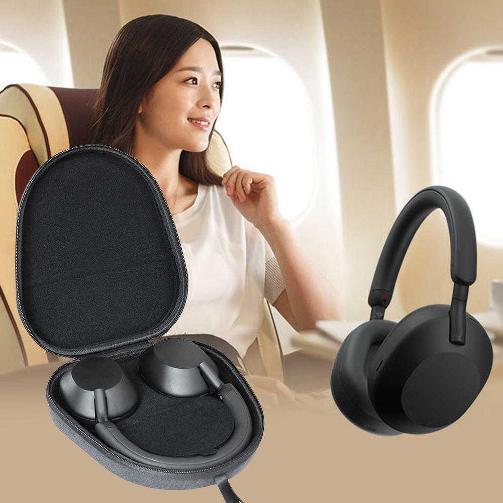 Kotak Pelindung Keras EVA, Kot - Sony Headphone Wh-1000Xm5 ulasan dan harga